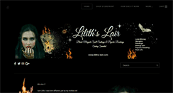 Desktop Screenshot of liliths-lair.com